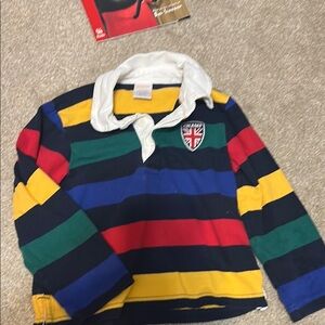 Striped Kids Rugby Shirt